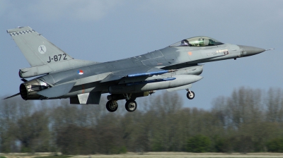 Photo ID 96408 by Arie van Groen. Netherlands Air Force General Dynamics F 16AM Fighting Falcon, J 872