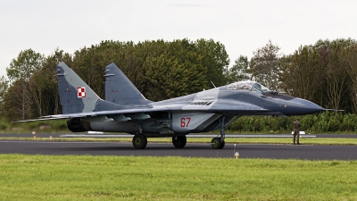 Photo ID 96921 by John. Poland Air Force Mikoyan Gurevich MiG 29A 9 12A, 67