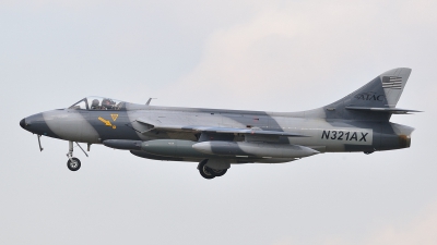 Photo ID 97678 by Peter Terlouw. Company Owned Airborne Tactical Advantage Company ATAC Hawker Hunter F58, N321AX