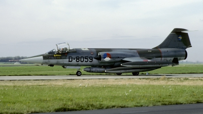 Photo ID 97541 by Joop de Groot. Netherlands Air Force Lockheed RF 104G Starfighter, D 8059