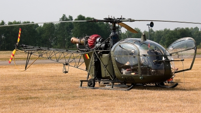 Photo ID 98009 by Jan Eenling. Belgium Army Sud Aviation SA 318C Alouette II, A68
