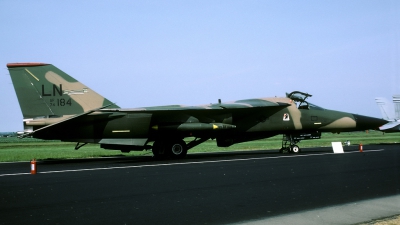 Photo ID 98141 by Joop de Groot. USA Air Force General Dynamics F 111F Aardvark, 74 0184