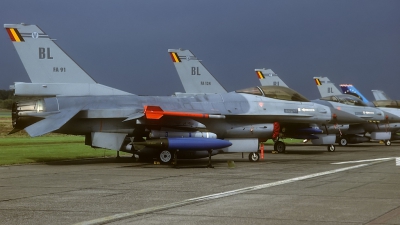 Photo ID 98837 by Rainer Mueller. Belgium Air Force General Dynamics F 16A Fighting Falcon, FA 91