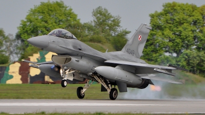 Photo ID 99159 by Radim Spalek. Poland Air Force General Dynamics F 16C Fighting Falcon, 4049