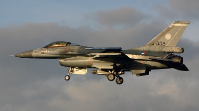 Photo ID 99268 by Jan Eenling. Netherlands Air Force General Dynamics F 16AM Fighting Falcon, J 002