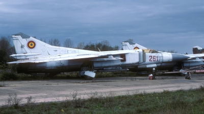 Photo ID 12708 by Chris Lofting. Romania Air Force Mikoyan Gurevich MiG 23MF, 261
