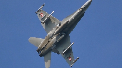 Photo ID 99636 by Martin Thoeni - Powerplanes. Switzerland Air Force McDonnell Douglas F A 18C Hornet, J 5021