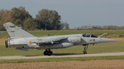 Photo ID 100411 by Peter Boschert. Spain Air Force Dassault Mirage F1M, C 14 63