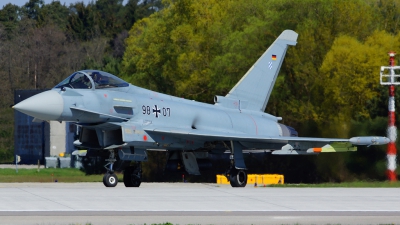 Photo ID 99893 by Lukas Kinneswenger. Germany Air Force Eurofighter EF 2000 Typhoon S, 98 07