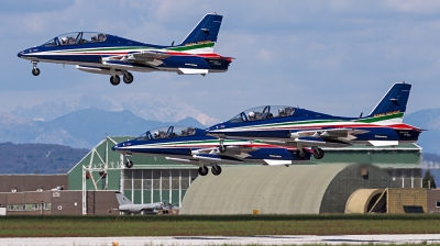 Photo ID 100517 by Mathias Grägel - GME-AirFoto. Italy Air Force Aermacchi MB 339PAN, MM55054