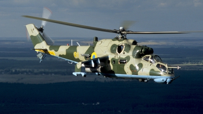 Photo ID 100886 by Carl Brent. Ukraine Army Aviation Mil Mi 24RCh,  