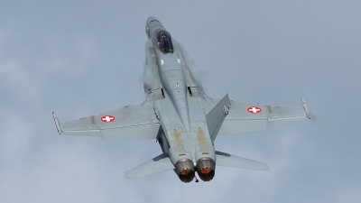 Photo ID 101217 by Peter Terlouw. Switzerland Air Force McDonnell Douglas F A 18C Hornet, J 5008