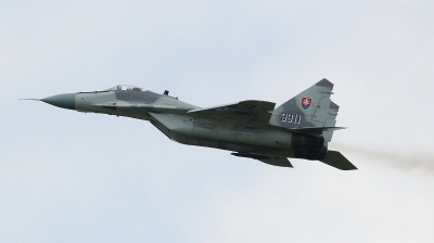 Photo ID 101259 by kristof stuer. Slovakia Air Force Mikoyan Gurevich MiG 29A 9 12A, 3911