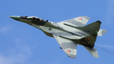 Photo ID 101699 by Tim Van den Boer. Slovakia Air Force Mikoyan Gurevich MiG 29AS, 3911