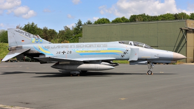 Photo ID 102935 by Markus Schrader. Germany Air Force McDonnell Douglas F 4F Phantom II, 38 28
