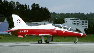 Photo ID 102435 by Joop de Groot. Switzerland Air Force British Aerospace Hawk T 66, U 1257