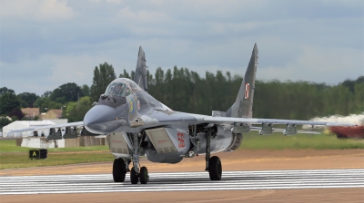 Photo ID 102445 by Chris Albutt. Poland Air Force Mikoyan Gurevich MiG 29A 9 12A, 56
