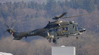 Photo ID 102800 by Andreas Weber. Switzerland Air Force Aerospatiale AS 332M1 Super Puma, T 314