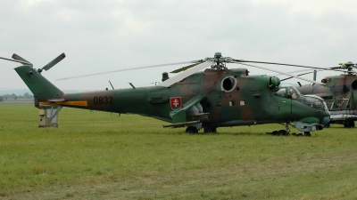 Photo ID 104151 by Radim Spalek. Slovakia Air Force Mil Mi 35 Mi 24V, 0832