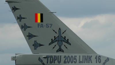 Photo ID 102764 by Radim Spalek. Belgium Air Force General Dynamics F 16AM Fighting Falcon, FA 57