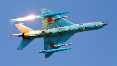 Photo ID 103379 by Anton Balakchiev. Romania Air Force Mikoyan Gurevich MiG 21MF 75 Lancer C, 6487