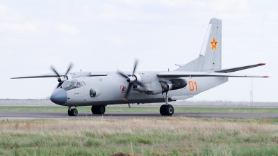 Photo ID 103759 by Pieter Stroobach. Kazakhstan Air Force Antonov An 26,  