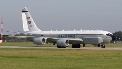 Photo ID 103734 by Chris Dorling. USA Air Force Boeing RC 135U Combat Sent 739 445B, 64 14847