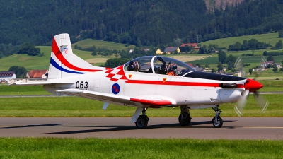 Photo ID 103741 by Lukas Kinneswenger. Croatia Air Force Pilatus PC 9M, 063