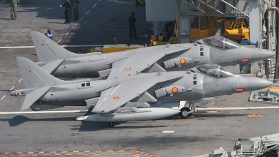 Photo ID 134 by Robin Powney. Spain Navy McDonnell Douglas EAV 8B Harrier II, VA1B 25