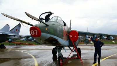 Photo ID 104694 by Lukas Kinneswenger. Russia Air Force Sukhoi Su 25SM, RF 92255