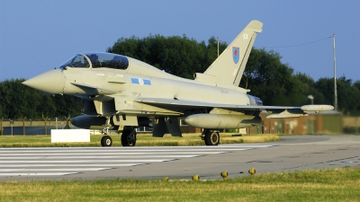 Photo ID 105024 by Joop de Groot. UK Air Force Eurofighter Typhoon T3, ZK381