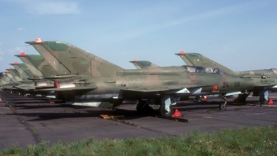 Photo ID 13545 by Chris Lofting. Germany Air Force Mikoyan Gurevich MiG 21US, 24 06