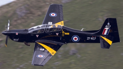Photo ID 13549 by Chris Lofting. UK Air Force Short Tucano T1, ZF407