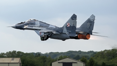 Photo ID 105562 by Niels Roman / VORTEX-images. Poland Air Force Mikoyan Gurevich MiG 29A 9 12A, 111