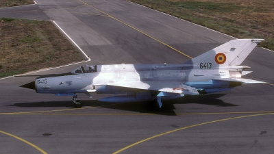 Photo ID 13647 by Chris Lofting. Romania Air Force Mikoyan Gurevich MiG 21MF 75 Lancer C, 6413