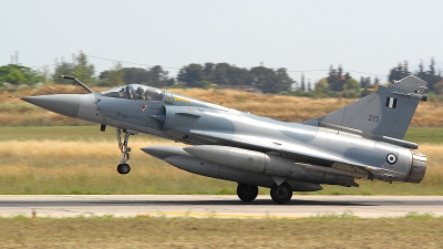 Photo ID 106731 by Peter Boschert. Greece Air Force Dassault Mirage 2000EG, 215