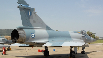 Photo ID 106808 by Peter Boschert. Greece Air Force Dassault Mirage 2000 5EG, 534