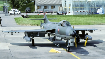 Photo ID 106249 by Joop de Groot. Switzerland Air Force Hawker Hunter F58, J 4061