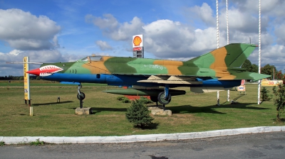 Photo ID 107922 by Chris Albutt. Poland Air Force Mikoyan Gurevich MiG 21M, 1810