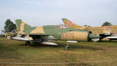 Photo ID 13861 by Jörg Pfeifer. Hungary Air Force Mikoyan Gurevich MiG 21MF, 9309
