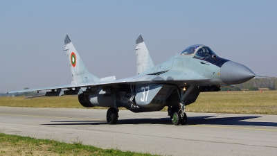 Photo ID 107708 by Lukas Kinneswenger. Bulgaria Air Force Mikoyan Gurevich MiG 29 9 12, 37