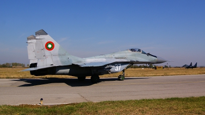 Photo ID 107769 by Lukas Kinneswenger. Bulgaria Air Force Mikoyan Gurevich MiG 29 9 12, 37