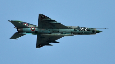 Photo ID 108736 by Radim Spalek. Bulgaria Air Force Mikoyan Gurevich MiG 21bis, 392