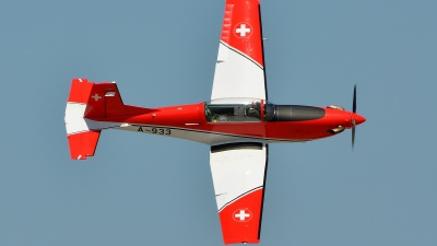 Photo ID 108705 by Radim Spalek. Switzerland Air Force Pilatus NCPC 7 Turbo Trainer, A 933