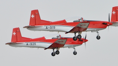 Photo ID 108914 by Radim Spalek. Switzerland Air Force Pilatus NCPC 7 Turbo Trainer, A 919