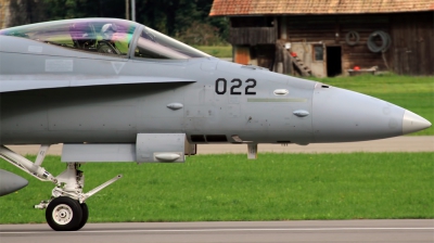 Photo ID 108911 by Chris Albutt. Switzerland Air Force McDonnell Douglas F A 18C Hornet, J 5022