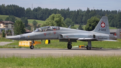 Photo ID 109108 by Andreas Weber. Switzerland Air Force Northrop F 5F Tiger II, J 3201