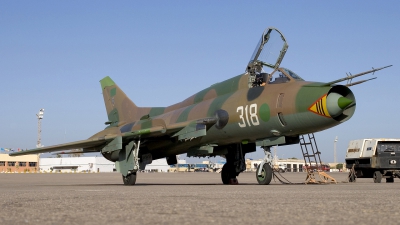Photo ID 14068 by Chris Lofting. Libya Air Force Sukhoi Su 22M3, 318