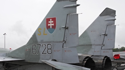 Photo ID 109069 by Walter Van Bel. Slovakia Air Force Mikoyan Gurevich MiG 29AS, 6728
