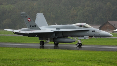 Photo ID 109531 by Philipp Hayer. Switzerland Air Force McDonnell Douglas F A 18C Hornet, J 5019